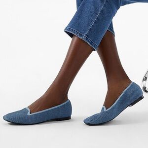 VIVAIA Sylvia Classic Casual Loafers Ballet Flats size 5.5-6 in Blue